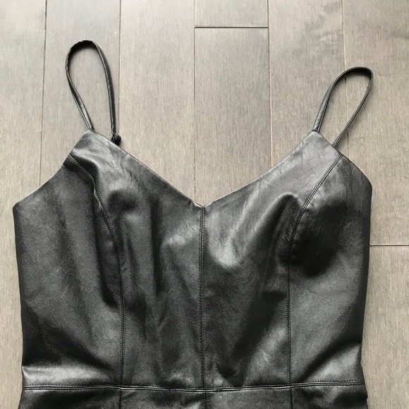 Urban Outfitters Faux Leather Dress - Picture 2 of 4